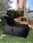 Atelier Del Sofa Xxl Sedir - Black